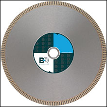 10" BD-301 Supreme Notched Rim Diamond Blade - Hard
