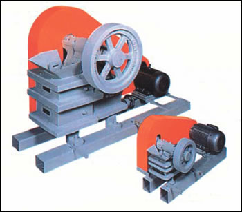 Morse 1000 2.25x3.5" Jaw crusher with motor
