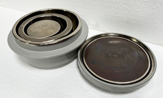 150 ml Grinding Bowl Sets- Chrome Steel