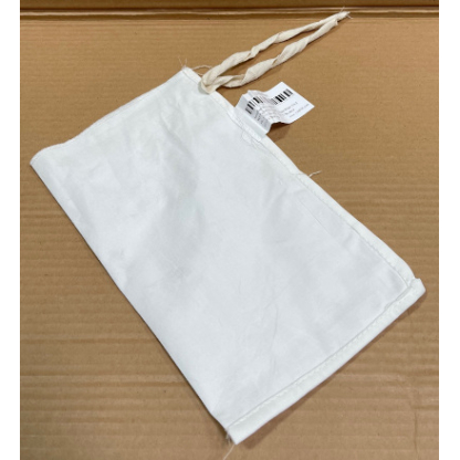 7"x12.5" 10oz Duck Canvas Bag (Tie-Tape)-bundle of 50 - Image 2