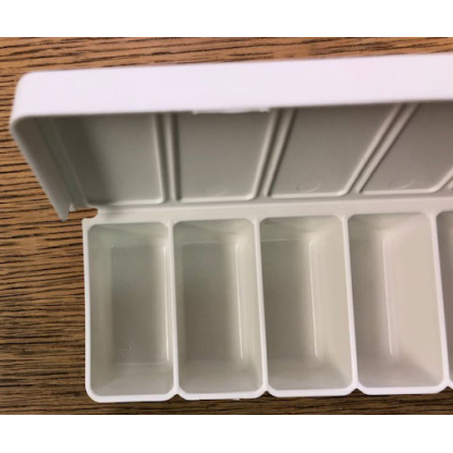 Chip Tray 20 unit -White Opaque UV