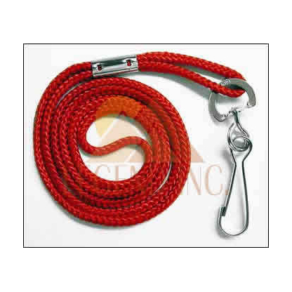 Braided Rope Cord Lanyard with Snap-Hook