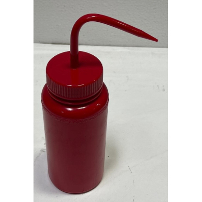 500 ml Wash Bottle RED Wide Mouth