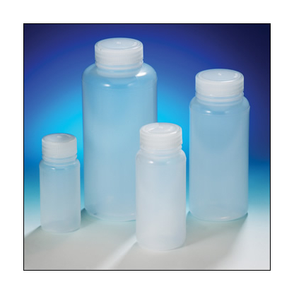 500 ml (16oz) Plastic LDPE Wide Mouth Bottle