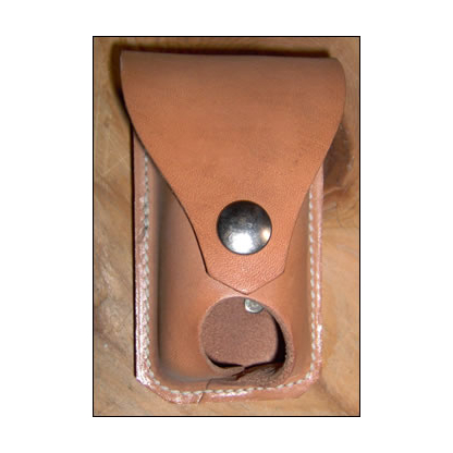 Large Gfeller Leather Acid Bottle Case - 1 oz.