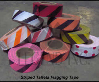 Striped Flagging Tape