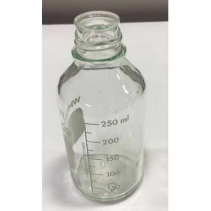 USED 250 ml Wheaton Media/Lab Bottles - no lid