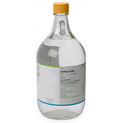 Sulfuric Acid ACS Grade 95-98% - 2.5L