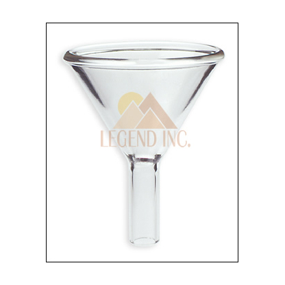 80 mm Glass Powder Funnel