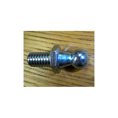 Ball stud for crucible mixer shock