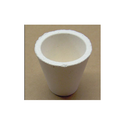 Size 0 Annealing / Ashing Cup (Fire Clay) 1-1/16" x 1-1/16" - Pack of 12