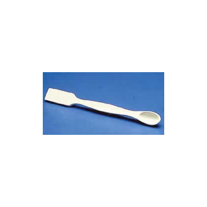 Porcelain Spatula w/Spoon  4-3/4 in