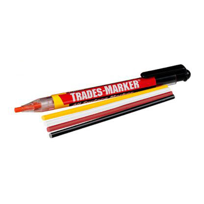 Retractable China Marker Red Refill: 6 pack