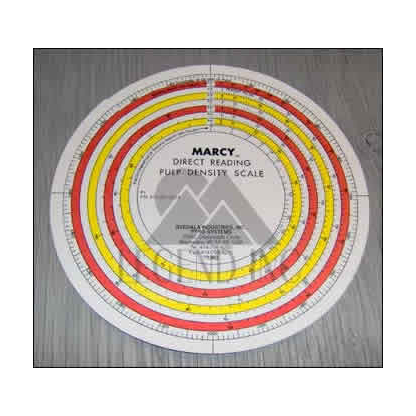 Dial Faces for Marcy Pulp Density Scale