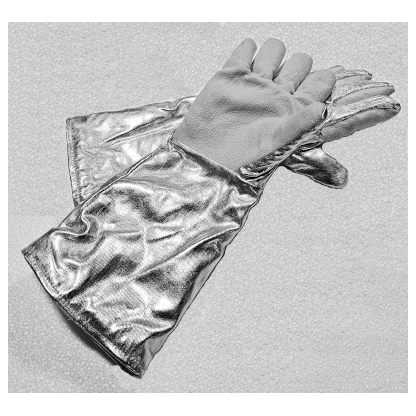 18" Para-Aramid Aluminized Glove Large