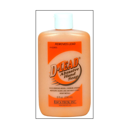 8oz D-Lead Abrasive Hand Soap - Removes Lead