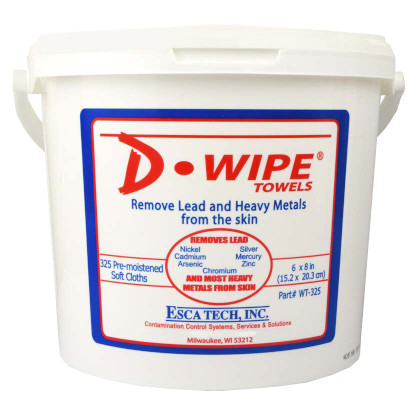 D-Wipe Towels, 325 Towels Per Bucket