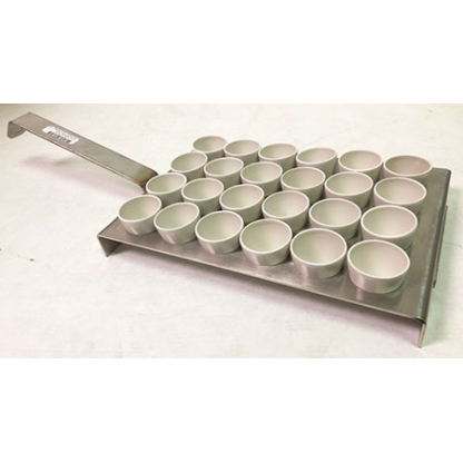 24 Place 15ml SS Parting Cup Tray (Small) - Image 2