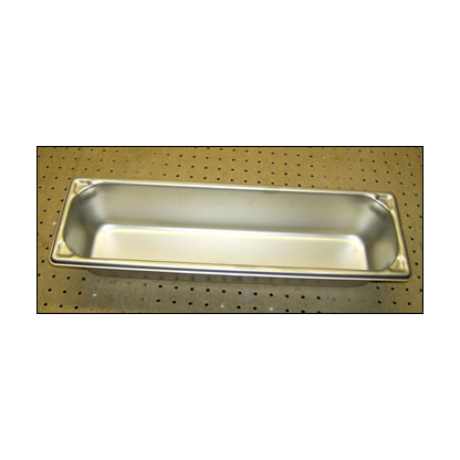 Stainless Steel Pan for 1", 1.5" & 2" Riffle Splitter