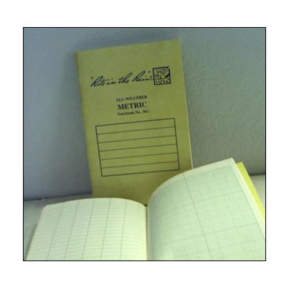 #361FX Metric Field Stapled Notebook 3 Pack