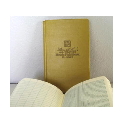 #360F Metric Field Fabric Cover Standard Bound Book