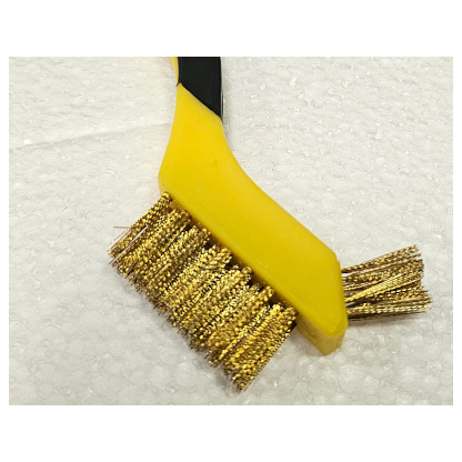 Soft Grip Mini Brass Sieve Brush - Image 2