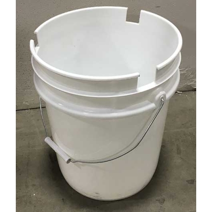 Notched 5 gal Bucket for Vibrating Sieve Shaker - Image 2