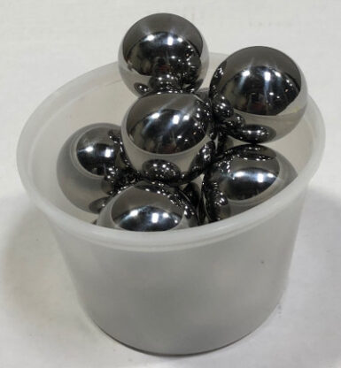 1-1/2 inch Stainless Steel grinding balls 5 Pounds