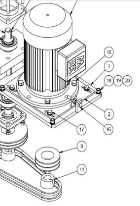 ESSA/FLSmidth LM2 Drive Motor - Image 2