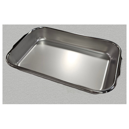 3-1/2 Quart SS Pan 14-7/8" x 10-1/4" x 2"