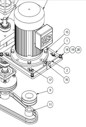 Used ESSA/FLSmidth LM2 Motor - Image 2