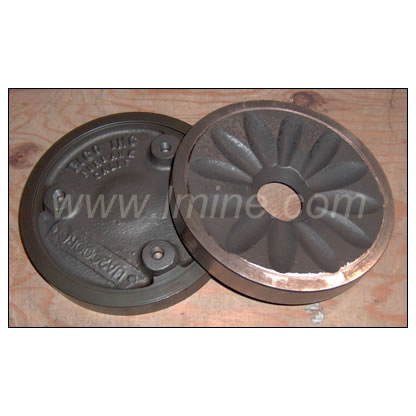 UA 2000R/S Grinding Plates, chrome alloy