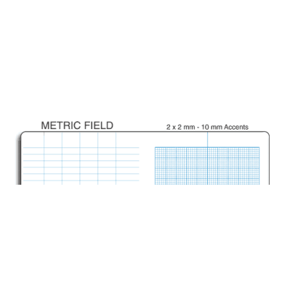 #360F Metric Field Fabric Cover Standard Bound Book - Image 2