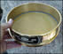 8" Diameter Brass Sieves - Half Height