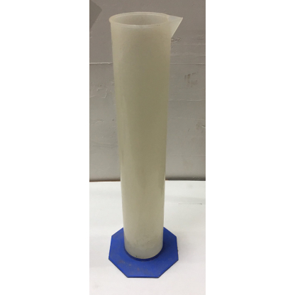 USED 4000ml Clear Graduated Cylinder - Single Scale