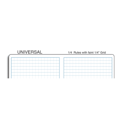 #372 Cross Section Standard Size Loose Leaf (Universal) (4-5/8"x7") - Image 2