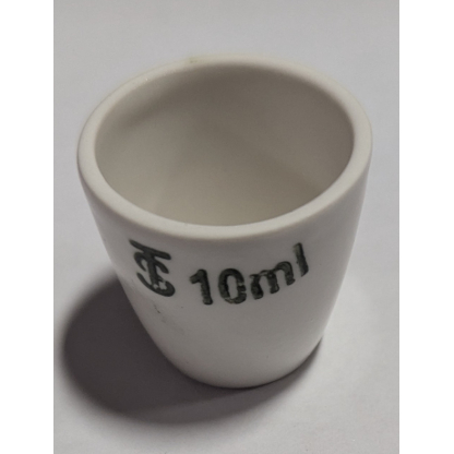 10ml Porcelain Crucible (Pack of 12) 35mm height 30mm