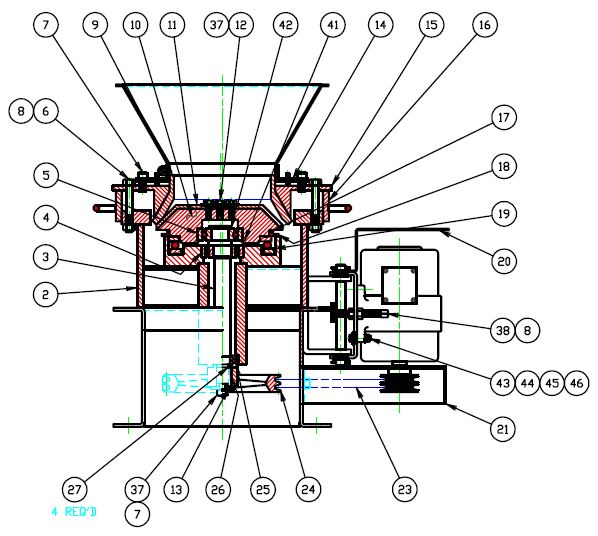 Marcy 6 inch cone crusher diagram